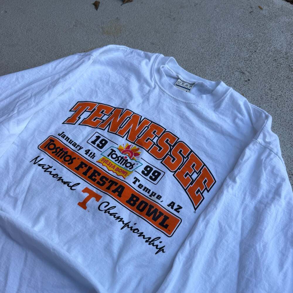 Vintage 1999 Tennessee Volunteers Tostitos Fiesta Bowl National Championship Lon